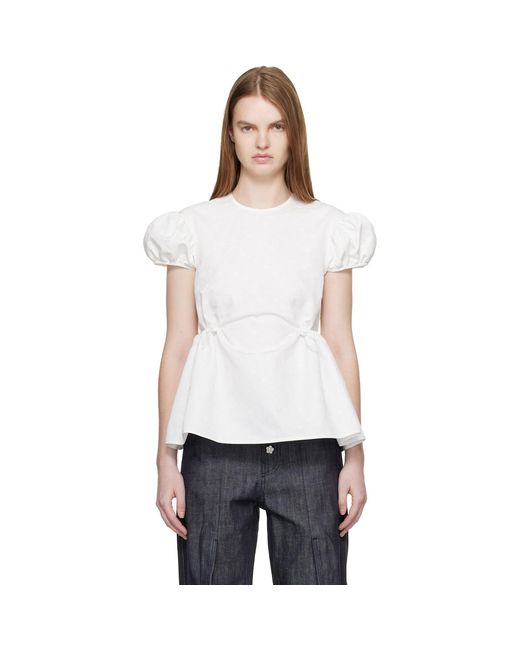 CECILIE BAHNSEN White Off- Cbchiara Blouse
