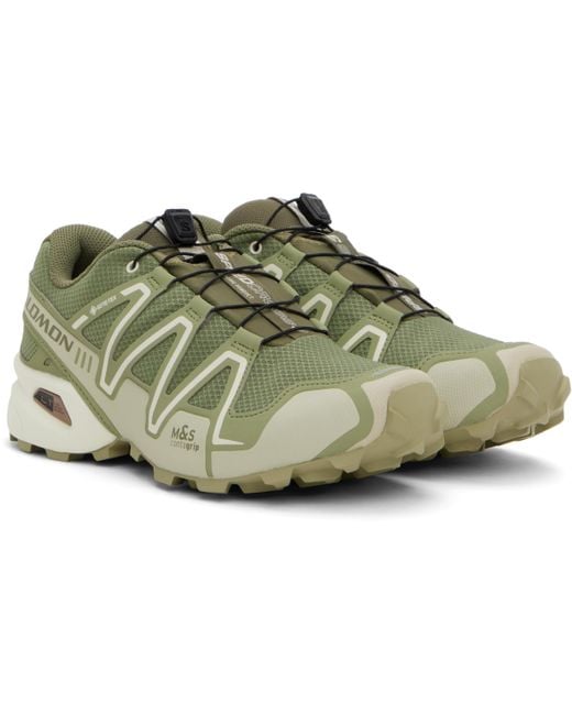 Salomon カーキ Speedcross 3 Gore-tex スニーカー Green