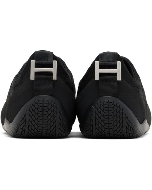 HELIOT EMIL Black Vena Sneakers for men