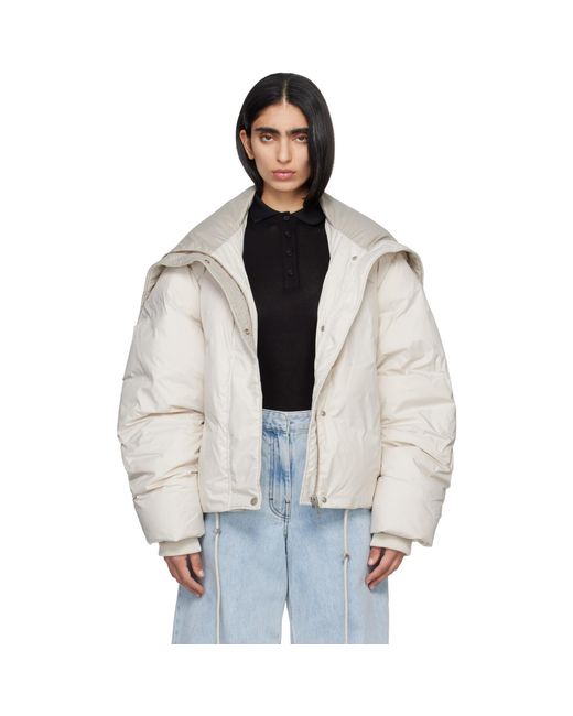 Entire studios Blue Off- Kelly Down Jacket