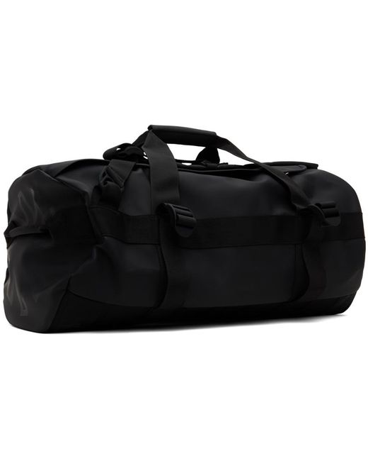 Rains Black Texel Duffle Bag for men