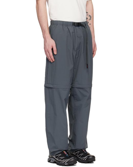 Pantalon de randonnée transformable gris Gramicci pour homme en coloris Black