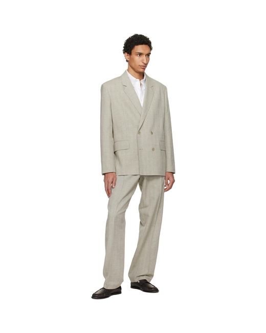 HUGO Multicolor Modern-Fit Herringbone Weave Blazer for men