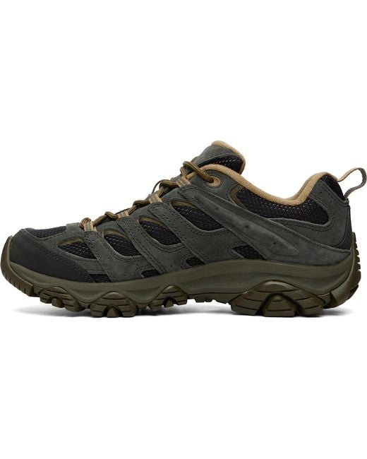 Merrell Black Moab 3 Sneakers for men