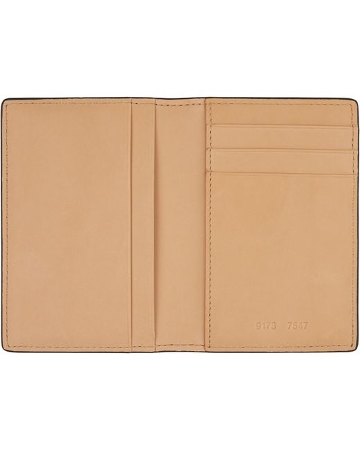 Common Projects Black Folio Wallet for men