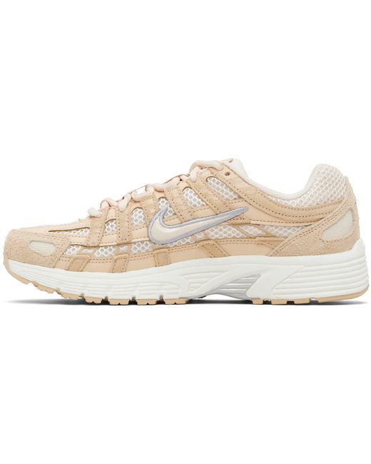 Nike Black Off- & Tan P-6000 Sneakers for men