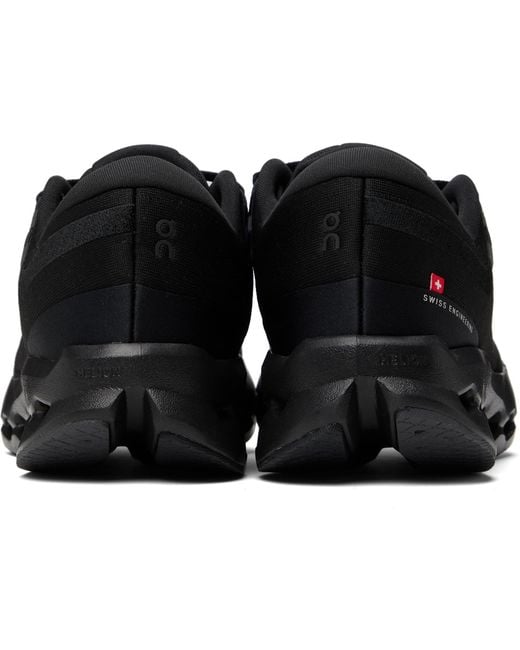 On Shoes Black Cloudsurfer 2 Sneakers for men