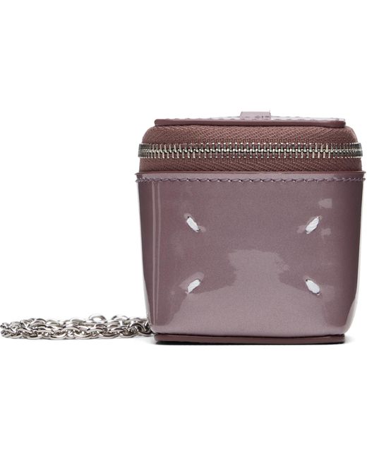 Maison Margiela Black Mini Cube Chain Bag