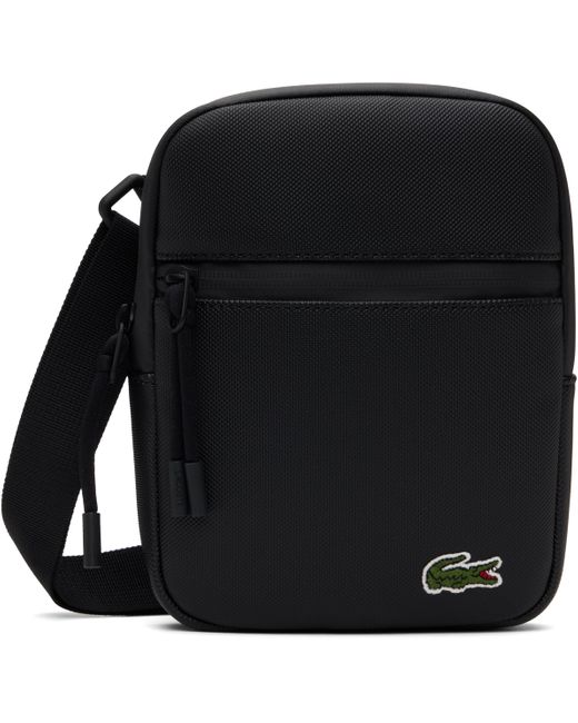 Lacoste Black Small Lcst Slimline Bag for men