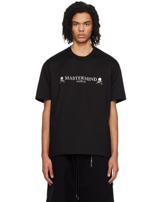 T-shirt noir à logos modifiés MASTERMIND WORLD pour homme en coloris Black