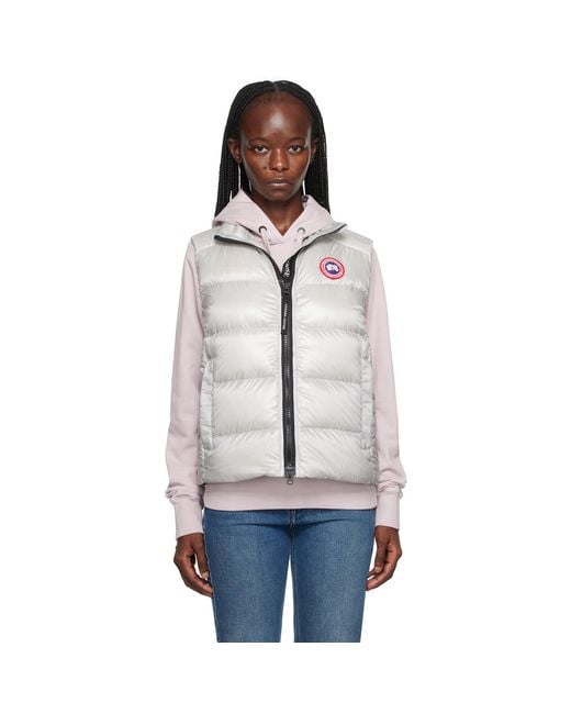 Canada Goose Black Gray Cypress Down Vest
