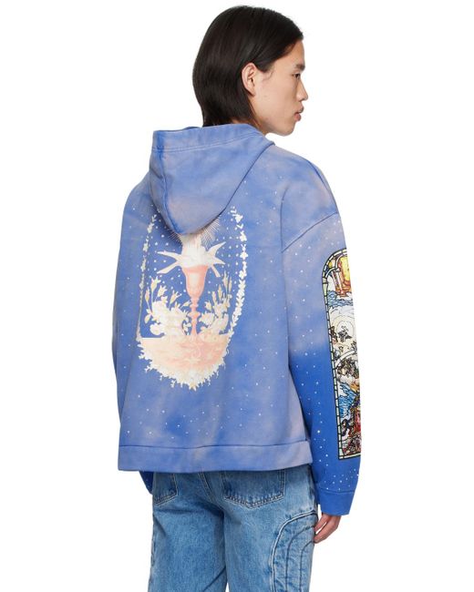 Who Decides War Blue Chalice Hoodie for men