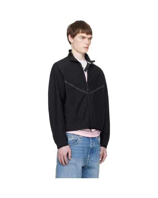 Nike Black Dri-Fit Shori-Knit Track Jacket for men