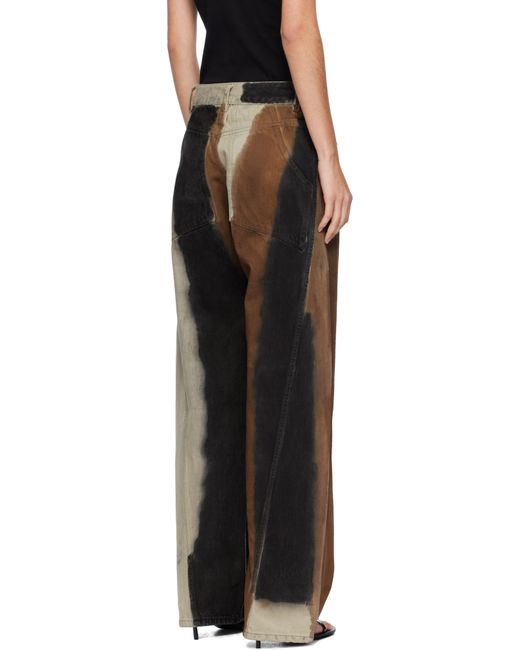 Eckhaus Latta Black Bend Jeans