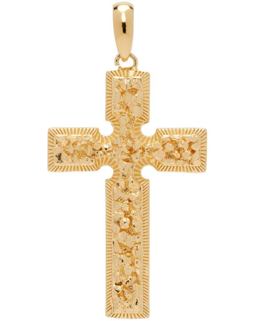 Veneda Carter Metallic Vc052 Framed Cross Pendant for men