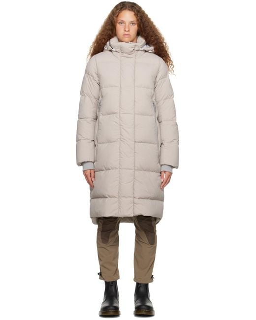 Canada Goose Black Beige Byward Down Coat