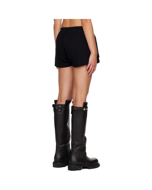 Rick Owens Black Tower Fog Boxer Shorts
