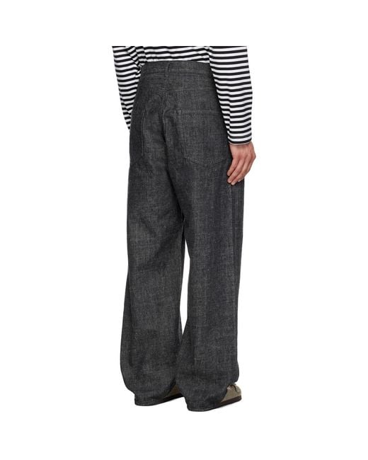 Nanamica Black Selvage Jeans for men