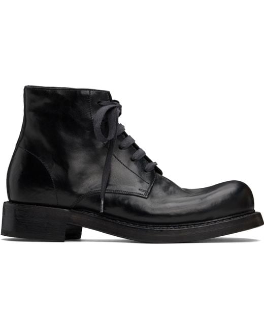 A Diciannoveventitre Black Clown Boots for men
