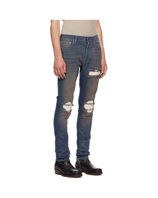 Amiri Blue Mx1 Jeans for men