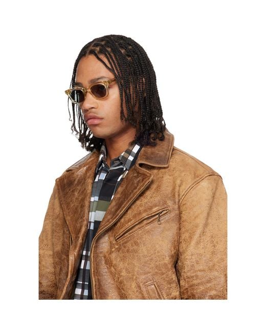 Lunetterie Generale Gray 'One More Night' Sunglasses for men