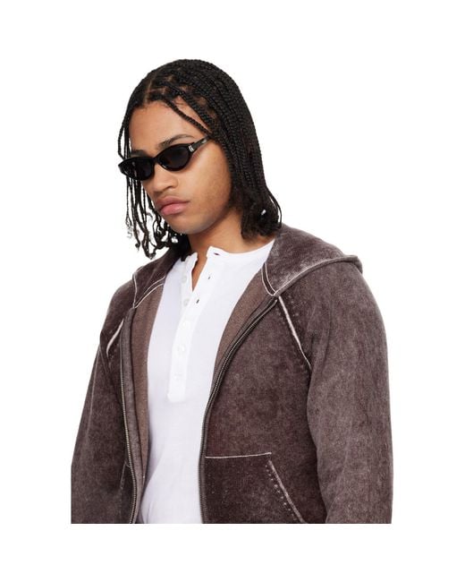 Retrosuperfuture Black Solazu Sunglasses for men