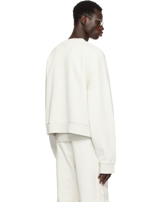 Entire studios Natural Off- Box Sweatshirt for men