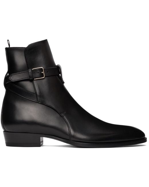 Saint laurent cheap mens jodhpur boots