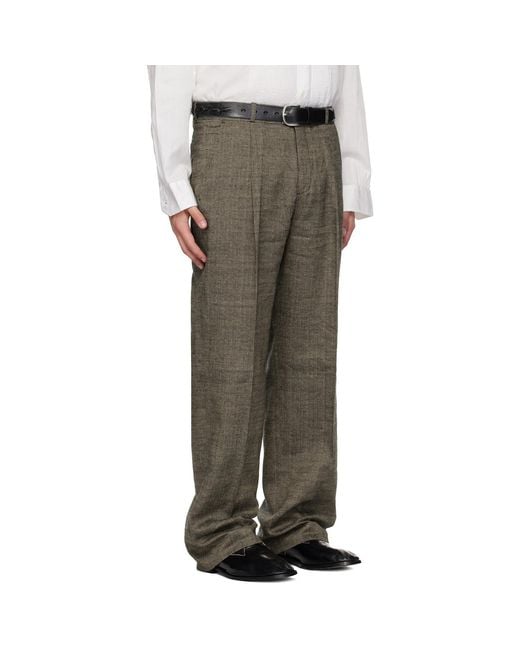 Our Legacy Multicolor Slack Trousers for men