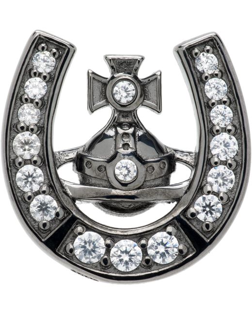 Vivienne Westwood Metallic Horace Single Stud Earring for men