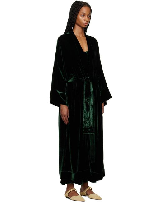 Asceno Black Athens Robe