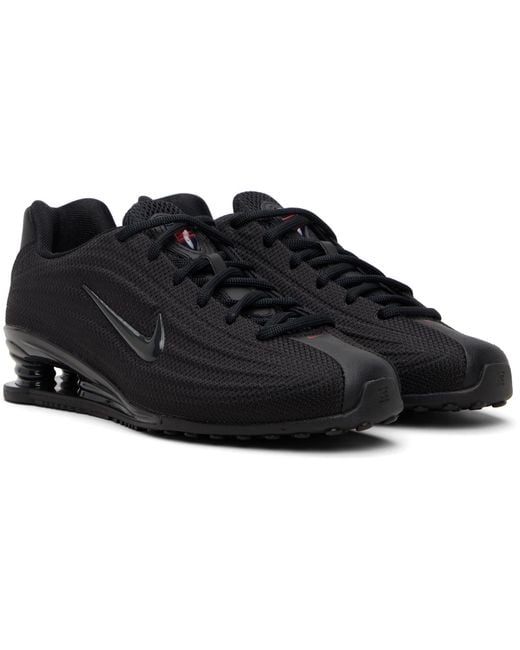 Nike Black Shox Z Sneakers for men