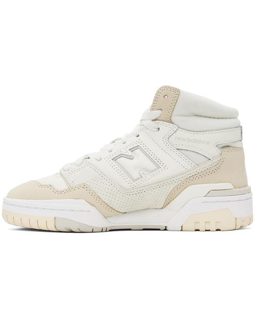 New Balance Black Off-white & Beige 650r Sneakers