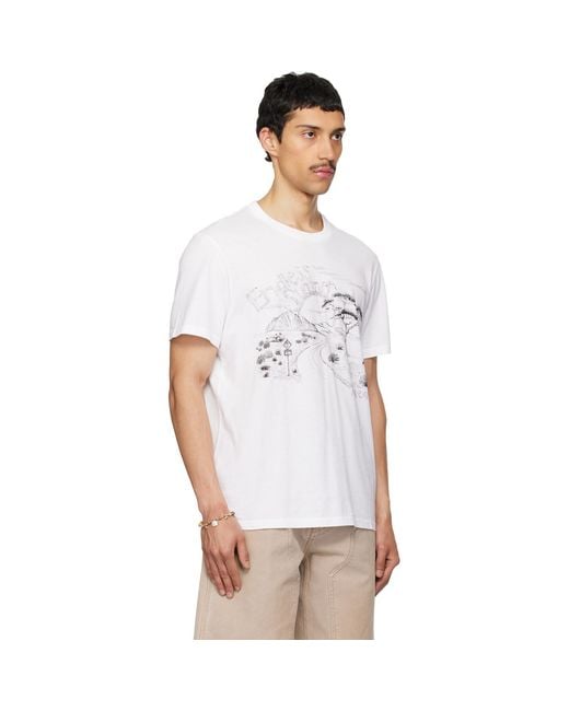 Isabel Marant White Honore T-Shirt for men