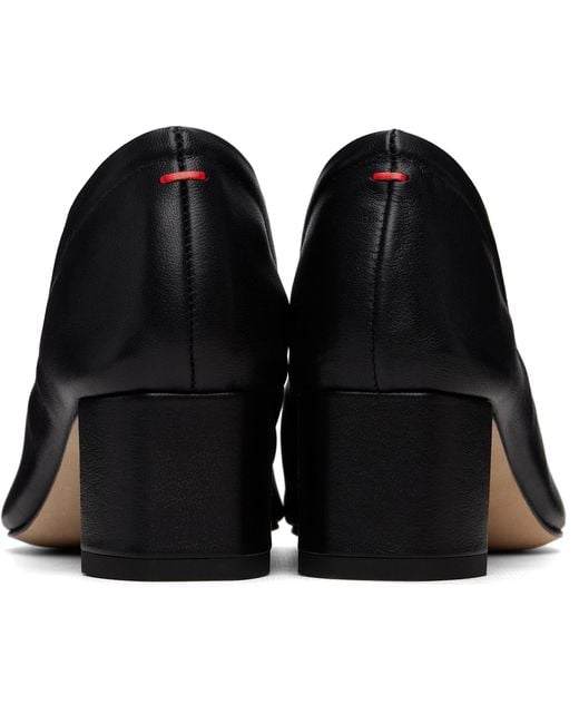 Aeyde Black Narissa Glove Heels
