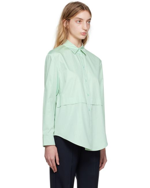Chemise glassa verte MM by Max Mara en coloris Green