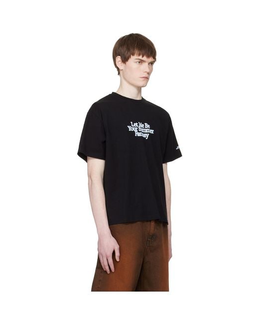 Carne Bollente Black 'Sadao's Dream' T-Shirt for men