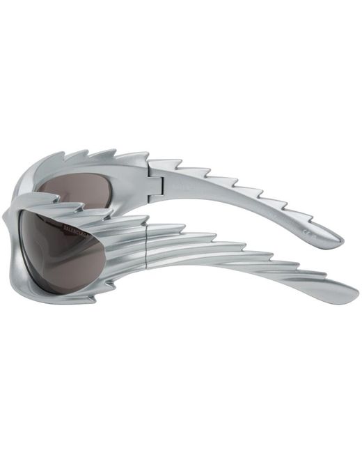 Balenciaga Multicolor Silver Spike Sunglasses for men