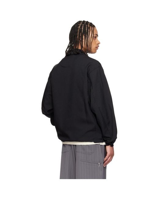 Y-3 Black Sport Uniform Blouson Jacket for men