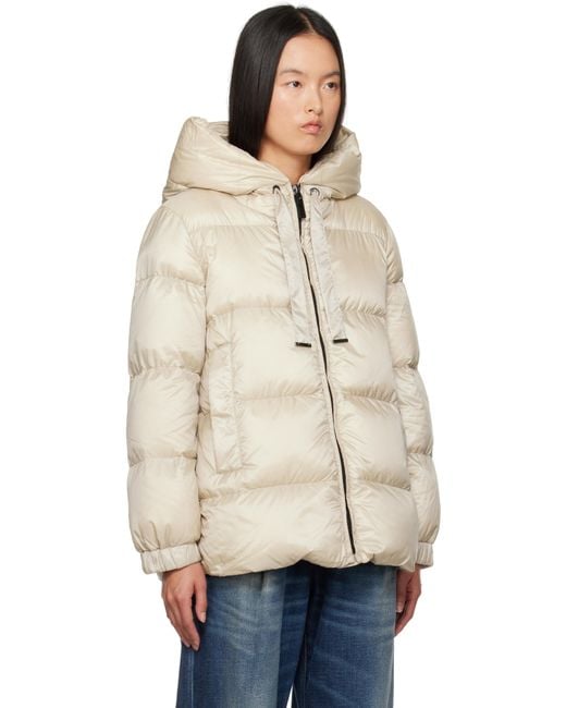 Max Mara Natural Seia Down Jacket