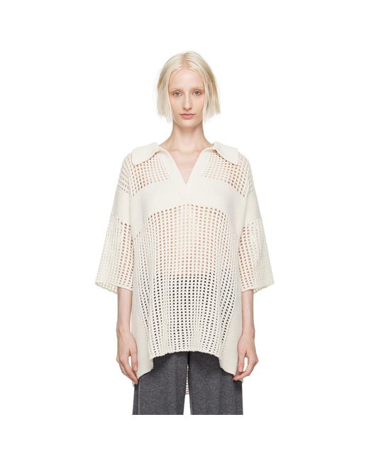 Lisa Yang Natural Off- Lei Polo