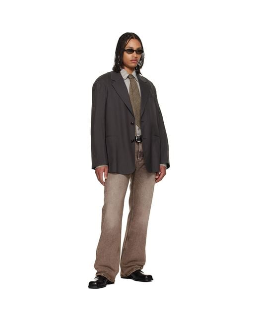 Our Legacy Black Industry Blazer for men