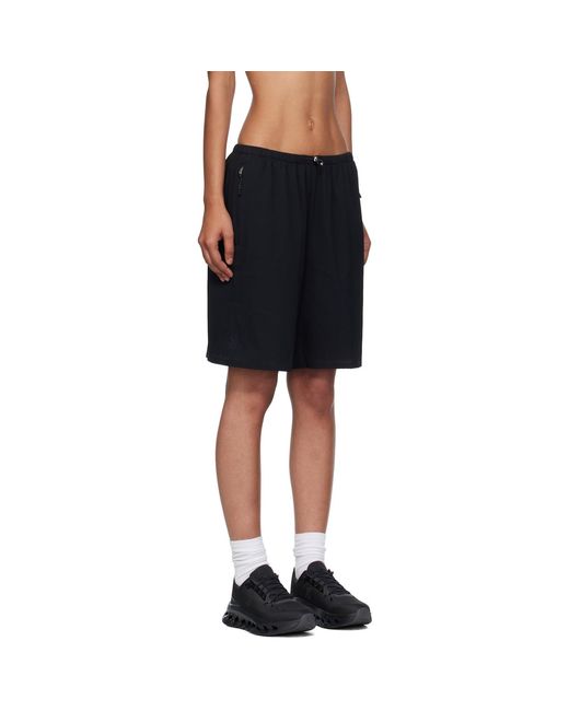 On Shoes Black Basketball Shorts