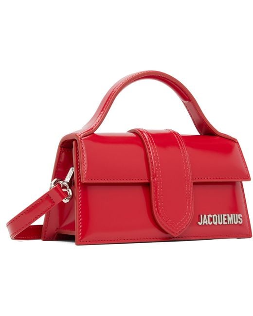 Jacquemus Red Les Classiques 'The Bambino' Bag