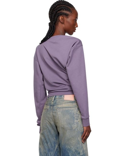 Vivienne Westwood Purple Hebo Sweatshirt