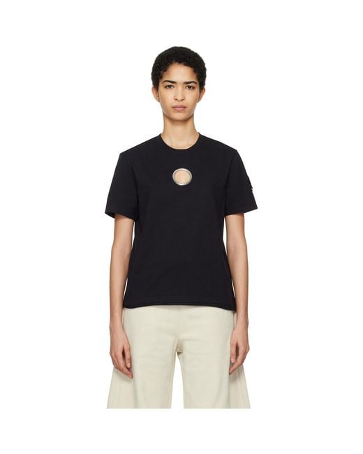 Moncler Genius Black Moncler X Willow Smith Grommet T-Shirt
