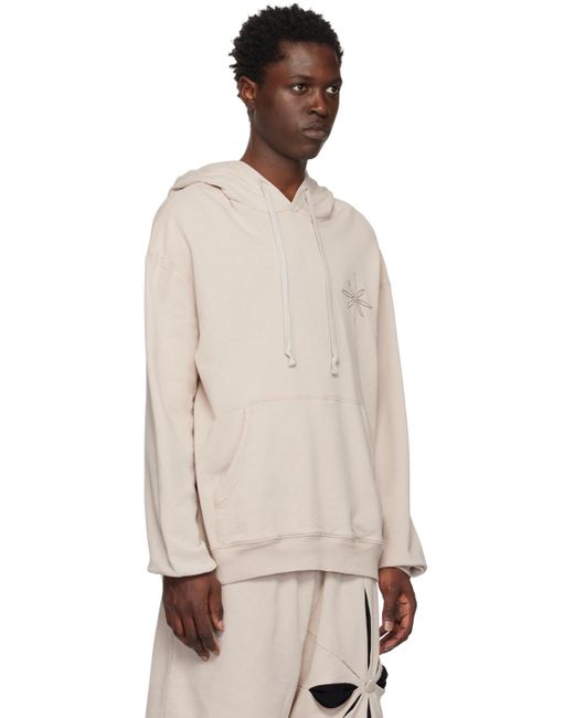 Kusikohc Natural Origami Hoodie for men