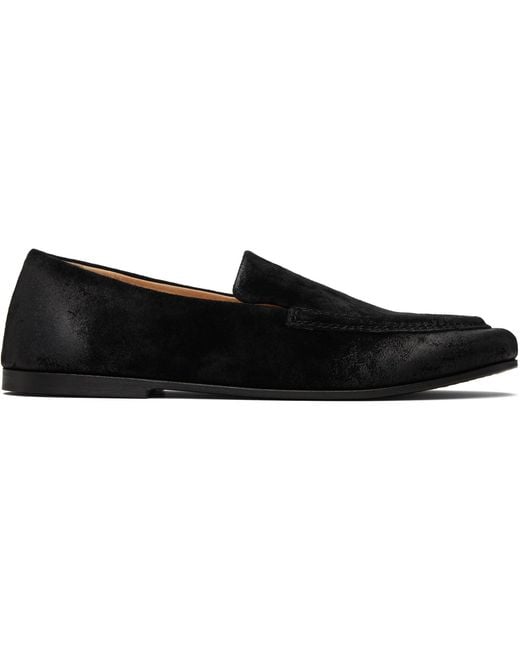 Marsèll Black Borsone Loafers for men