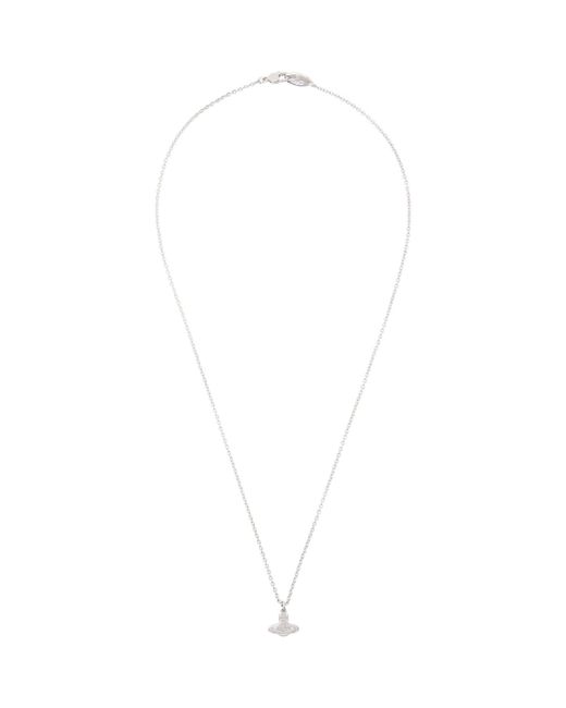Vivienne Westwood White Marinetta Pendant Necklace for men