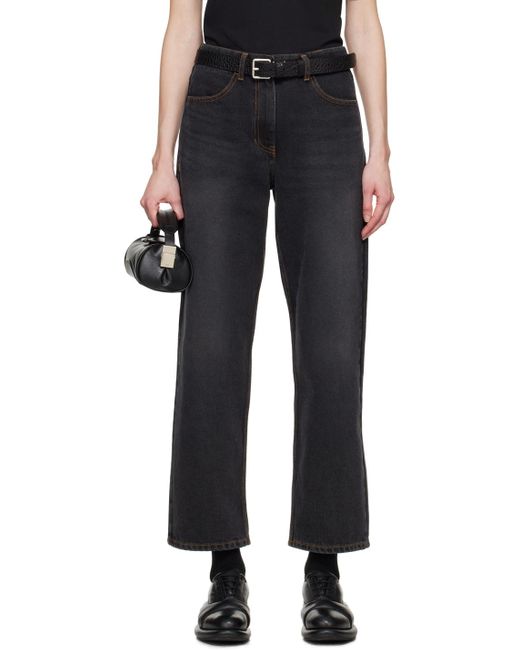 Adererror Black Significant Contrast Jeans